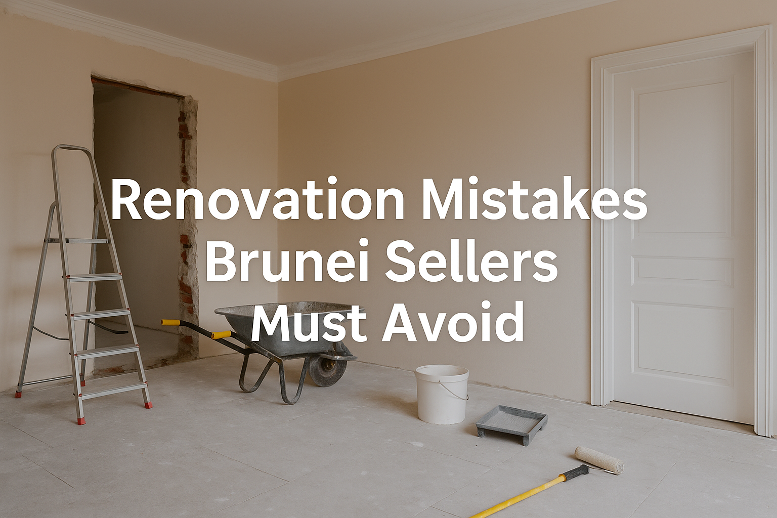 Renovation Mistakes That Cost Brunei Sellers Thousands: Checklists You Can’t Overlook